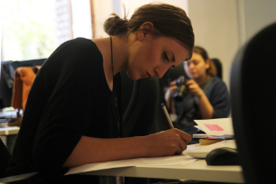 Schüler beim Lernen